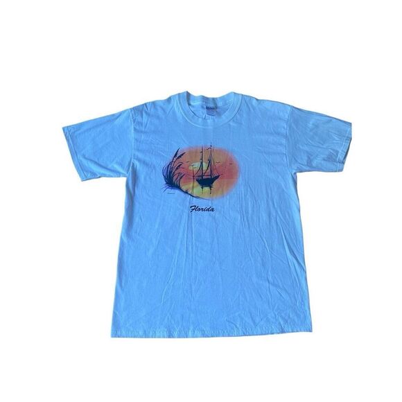 Vintage Florida beach souvenir T-shirt LARGE spring break y2k - Picture 1 of 6